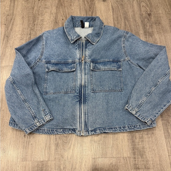 Divided Jackets & Blazers - Divided (H&M) Light Blue Denim Jacket